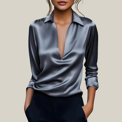 Bianca | Blusa Satinata Elegante