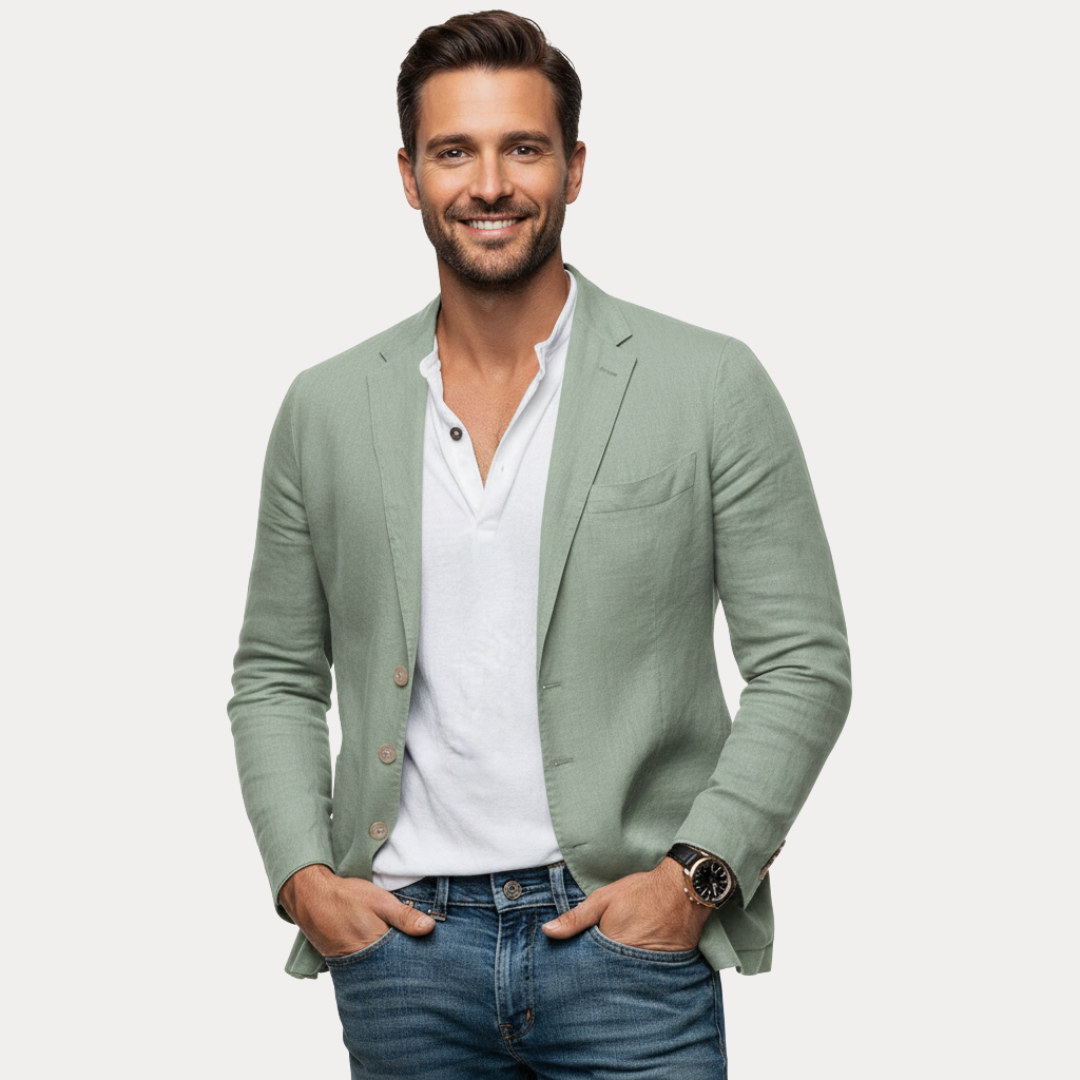 Luca | Blazer Sartoriale Uomo Casual Elegante e Leggero