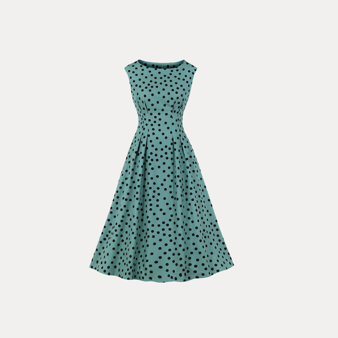 Jacinta | Abito Midi a Pois