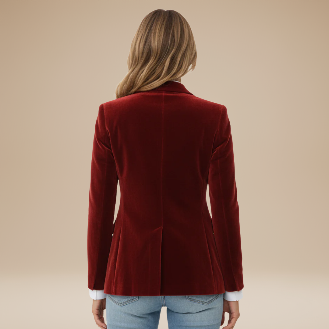 Cinzia | Blazer Donna con Bottoni Dorati Elegante