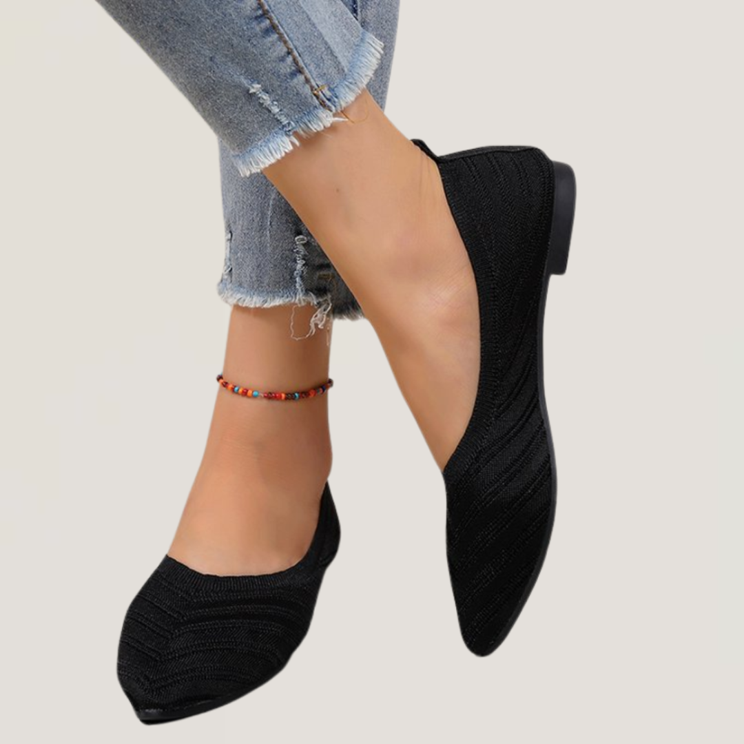 Arianna | Ballerine a Punta in Maglia