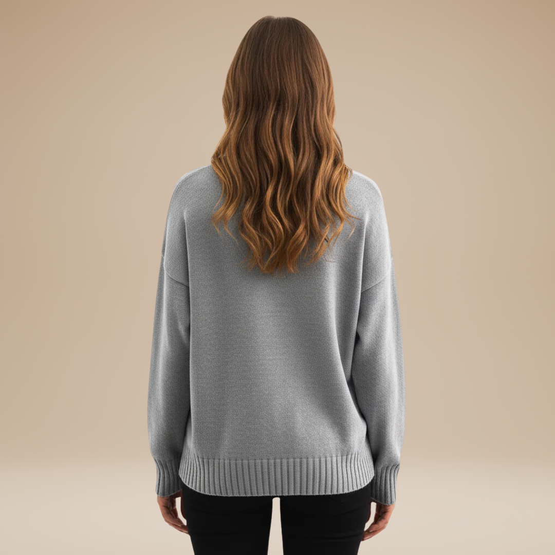 Sibilla | Deep V-Neck Sweater