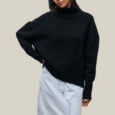Marcella | Maglione Collo Alto Raffinato