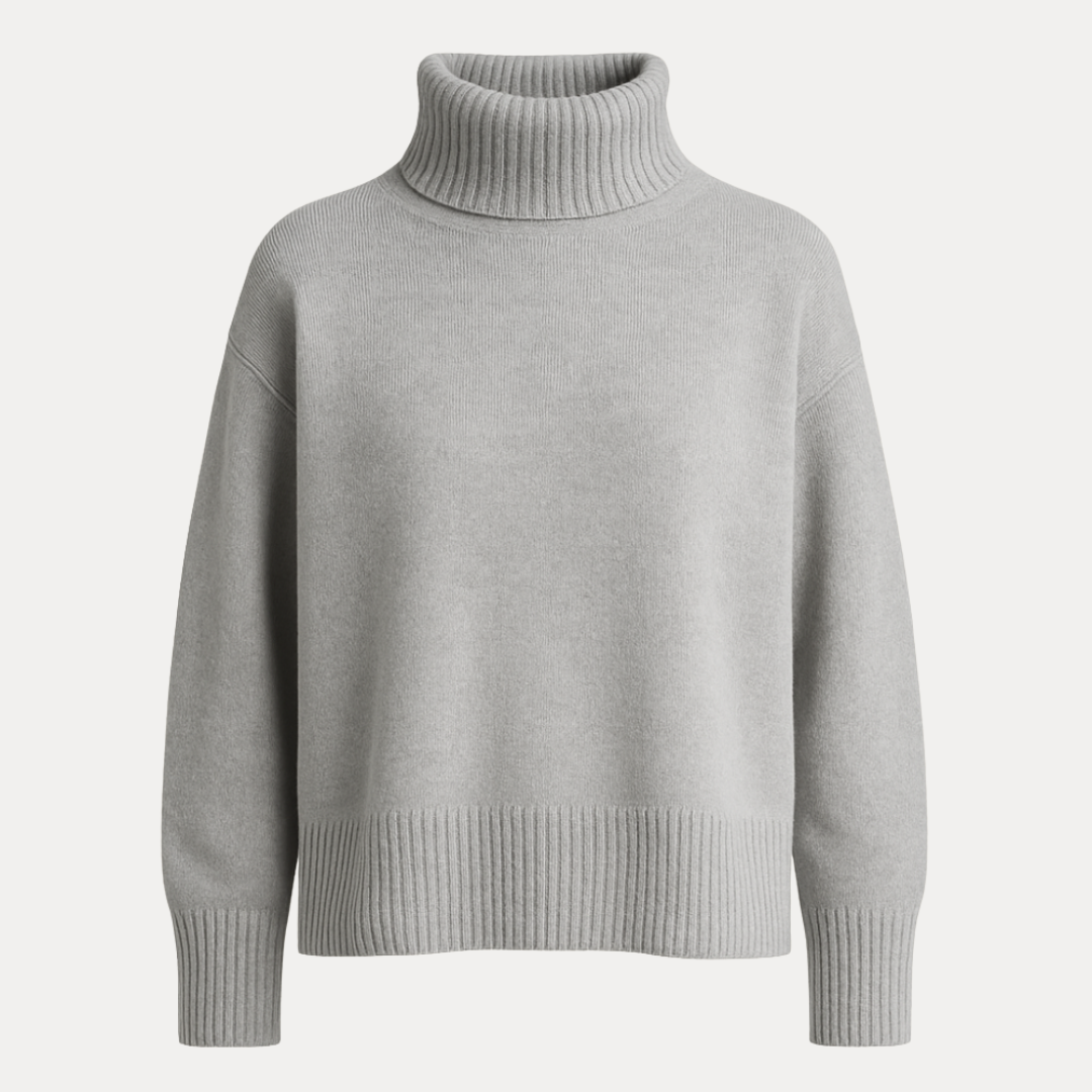 Marcella | Maglione Collo Alto Raffinato