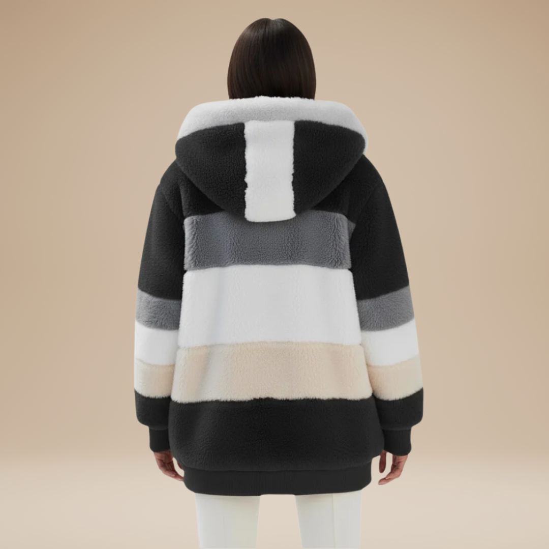 Aurora | Teddy Jacket with Hood