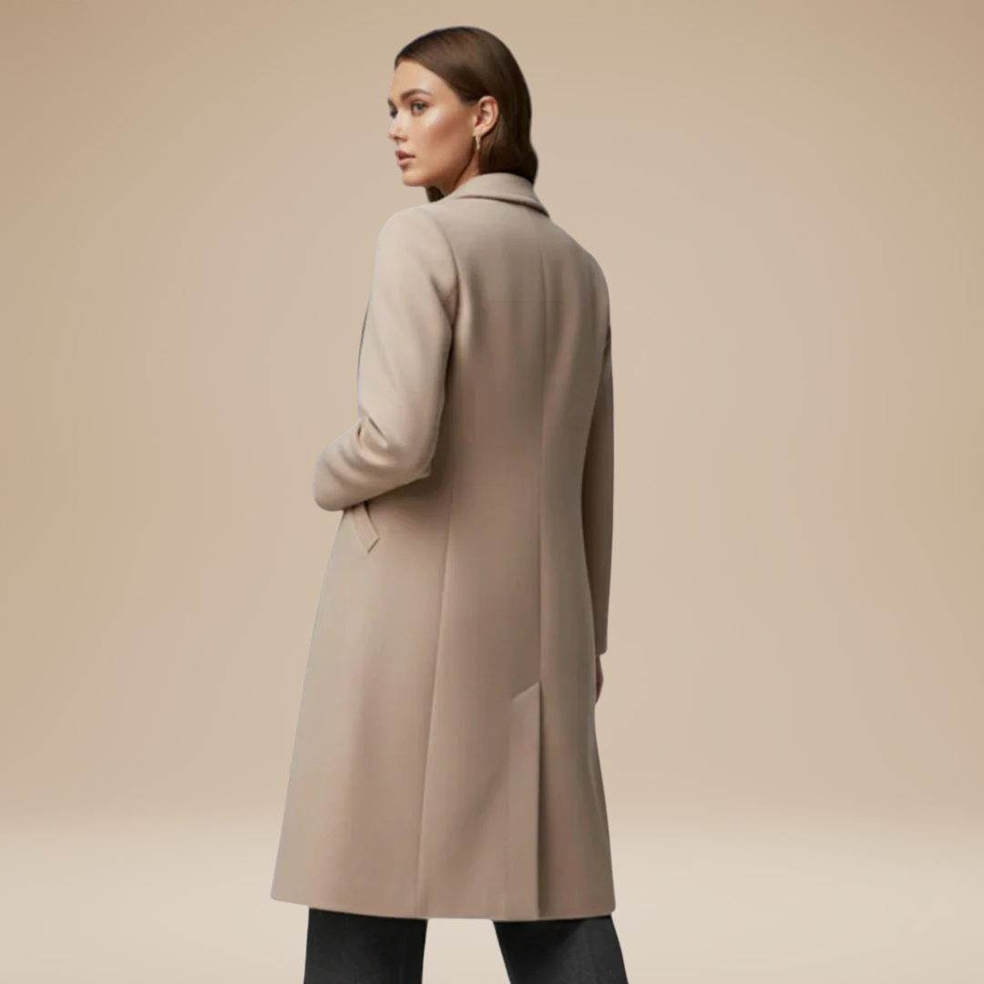 Adele | Cappotto Lungo Donna Stile Raffinato Elegante