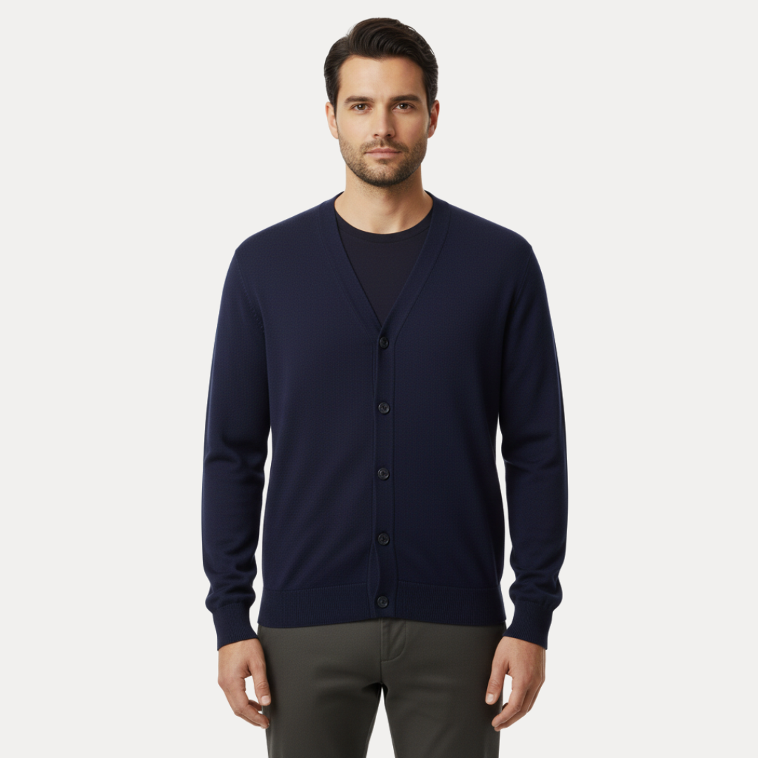 Alaric | Cardigan da uomo in misto cashmere