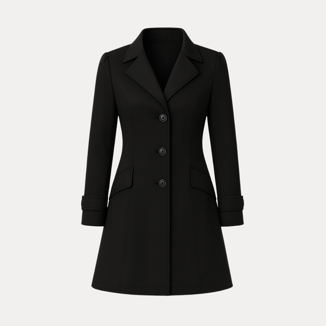 Valentina | Trench Classico con Colletto Revers