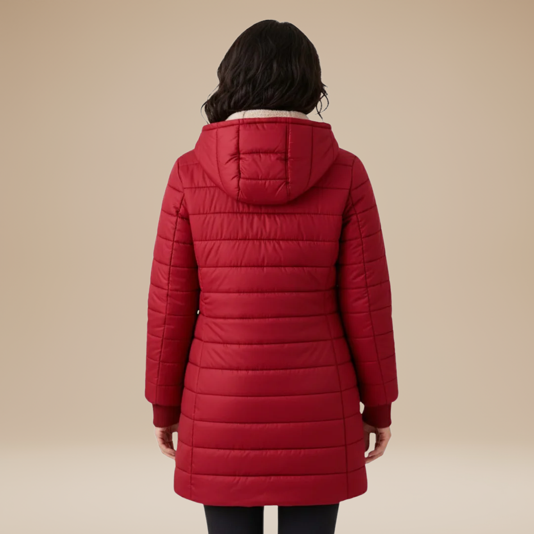 Aurora | Sherpa Down Jacket with Hood