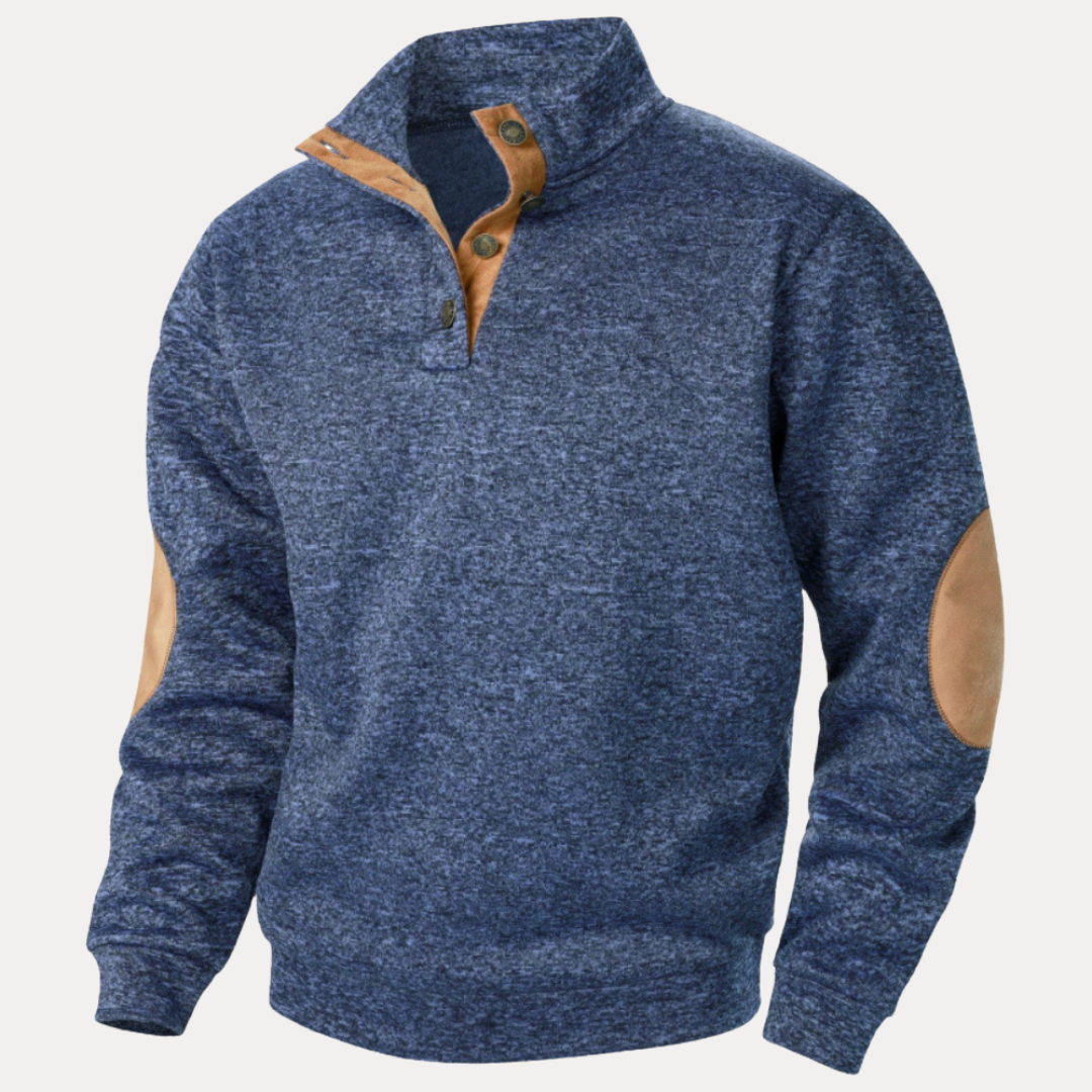 Matteo | Maglione Uomo con Toppe sui Gomiti