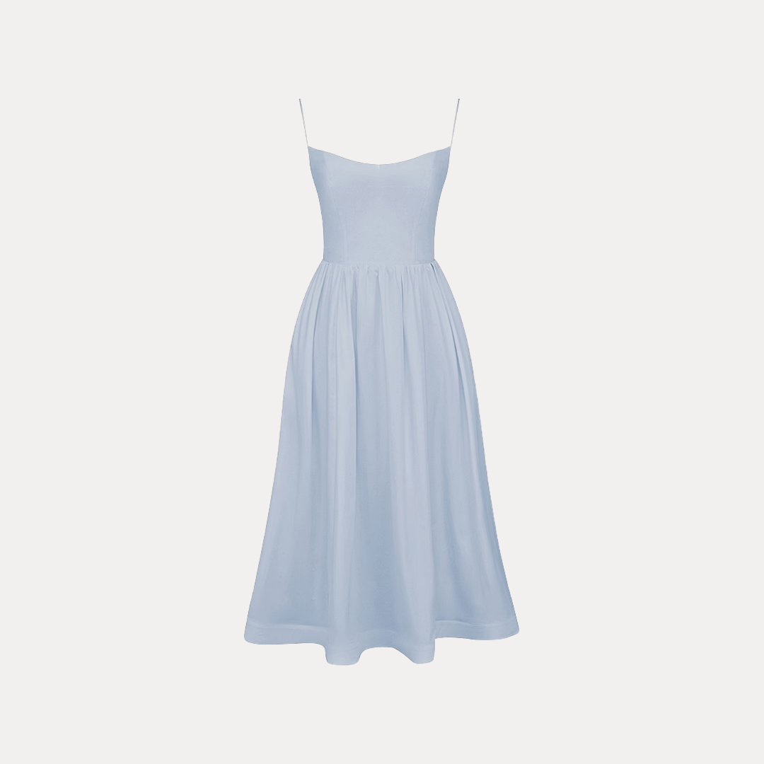 Gemma | Abito Midi con Spalline