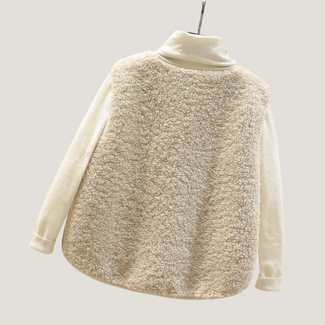 Ludovica | Gilet in Pile Morbido e Caldo