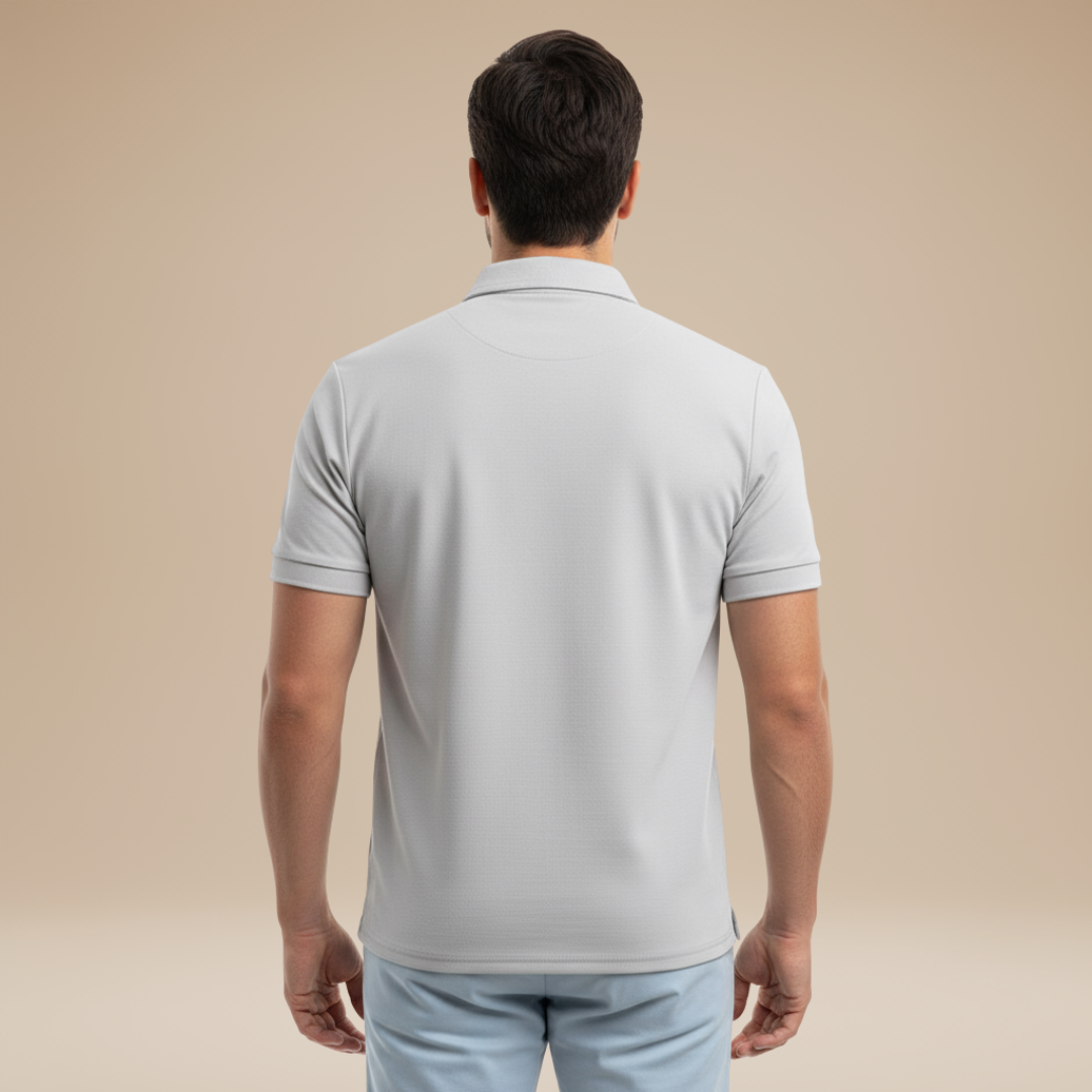 Aero | Polo Uomo con Mezza Zip Elegante