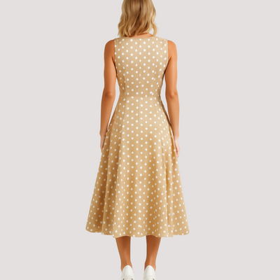 Jacinta | Abito Midi a Pois