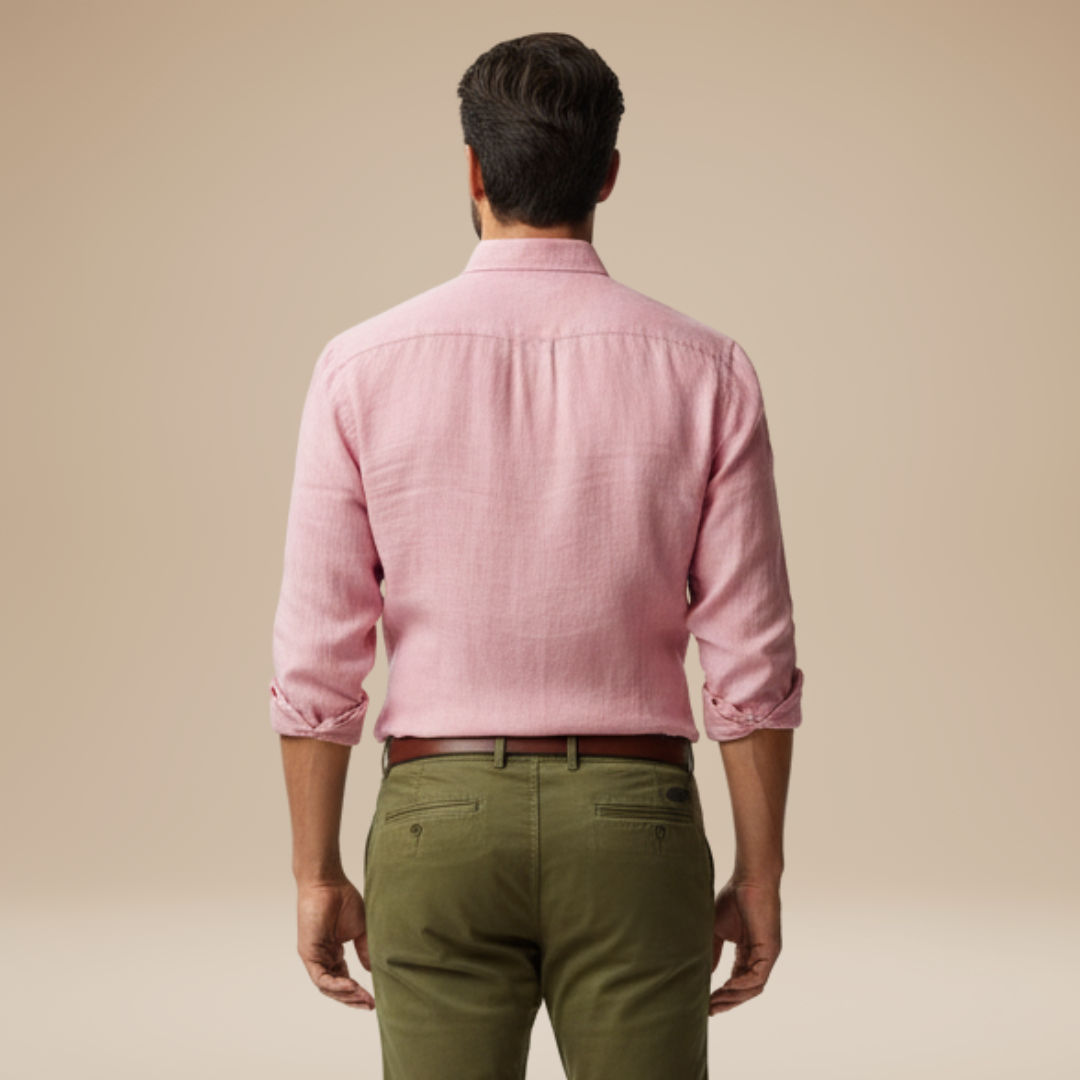 Lido | Camicia Uomo Leggera Stile Naturale e Chic