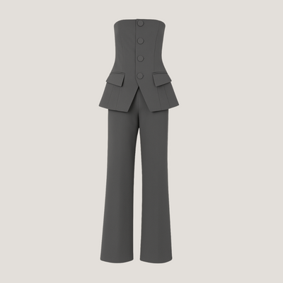 Armelinda | Completo Donna con Pantaloni a Gamba Larga