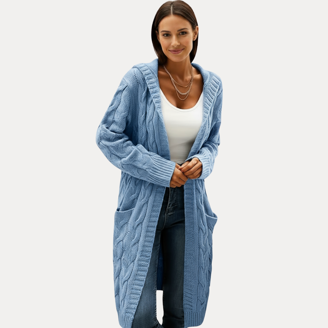 Giulia | Cardigan a Treccia Donna