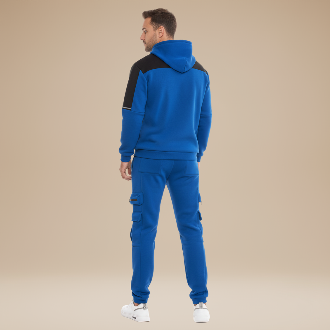 Pasquale | Completo Uomo Casual con Felpa e Pantaloni Funzionali