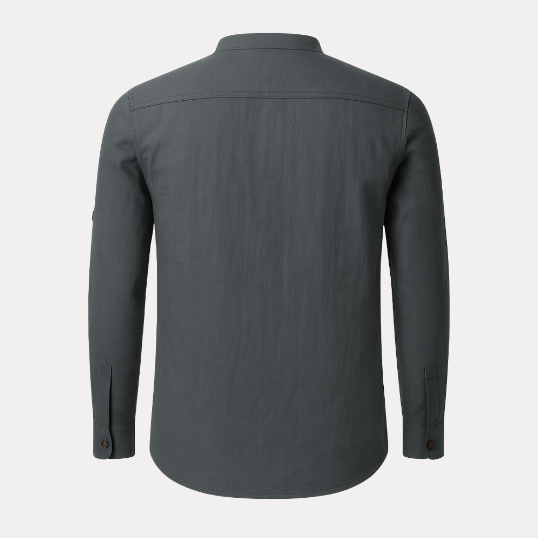 Ruben | Camicia Uomo Collo Coreana