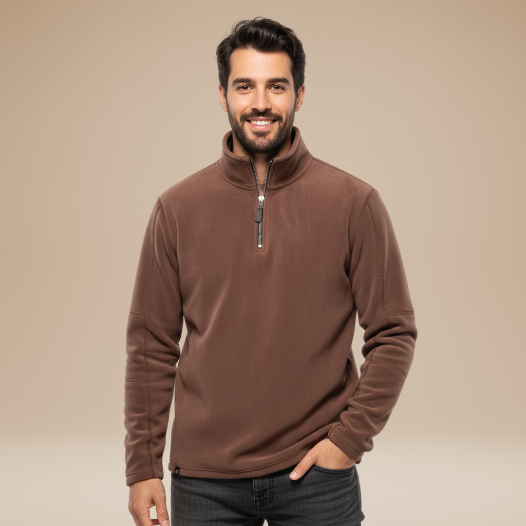 Riccardo | Half-Zip Fleece Sweater