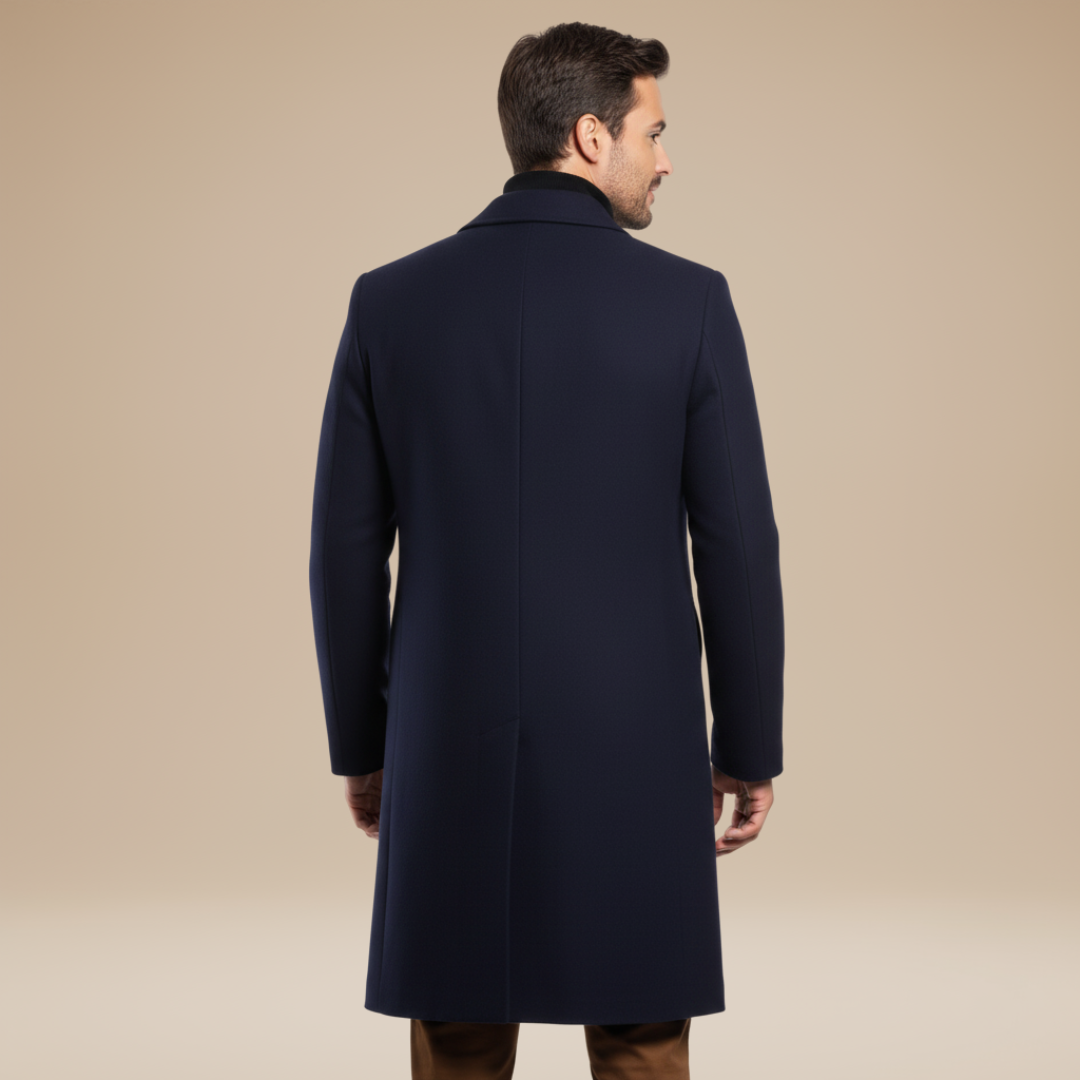 Ercole | Cappotto Lungo Uomo dal Design Deciso