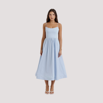 Gemma | Abito Midi con Spalline