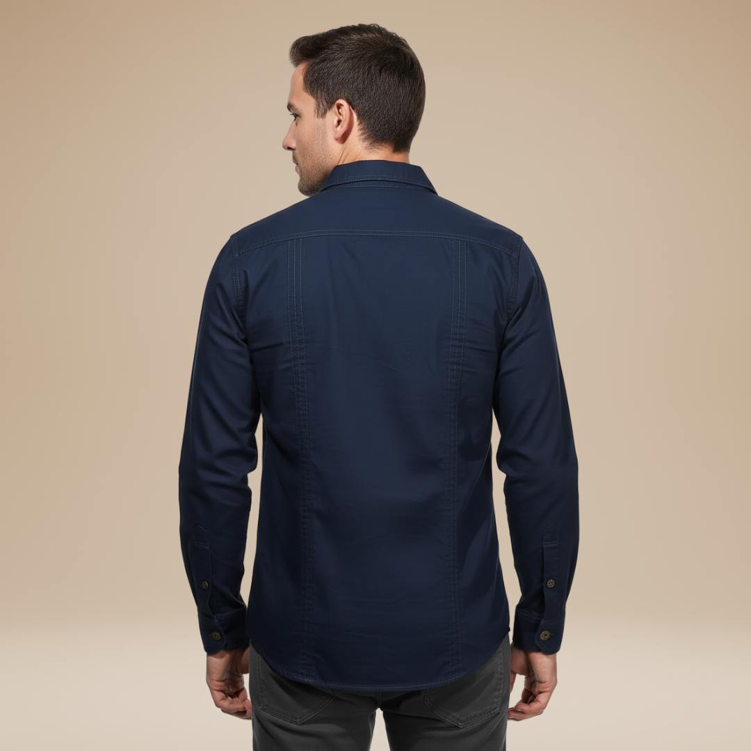 Niccolò | Camicia Uomo Outdoor Stile Pulito e Deciso