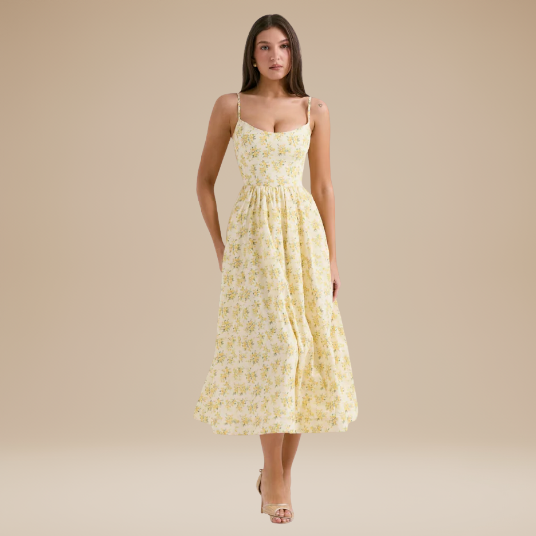 Gemma | Midi Dress with Straps