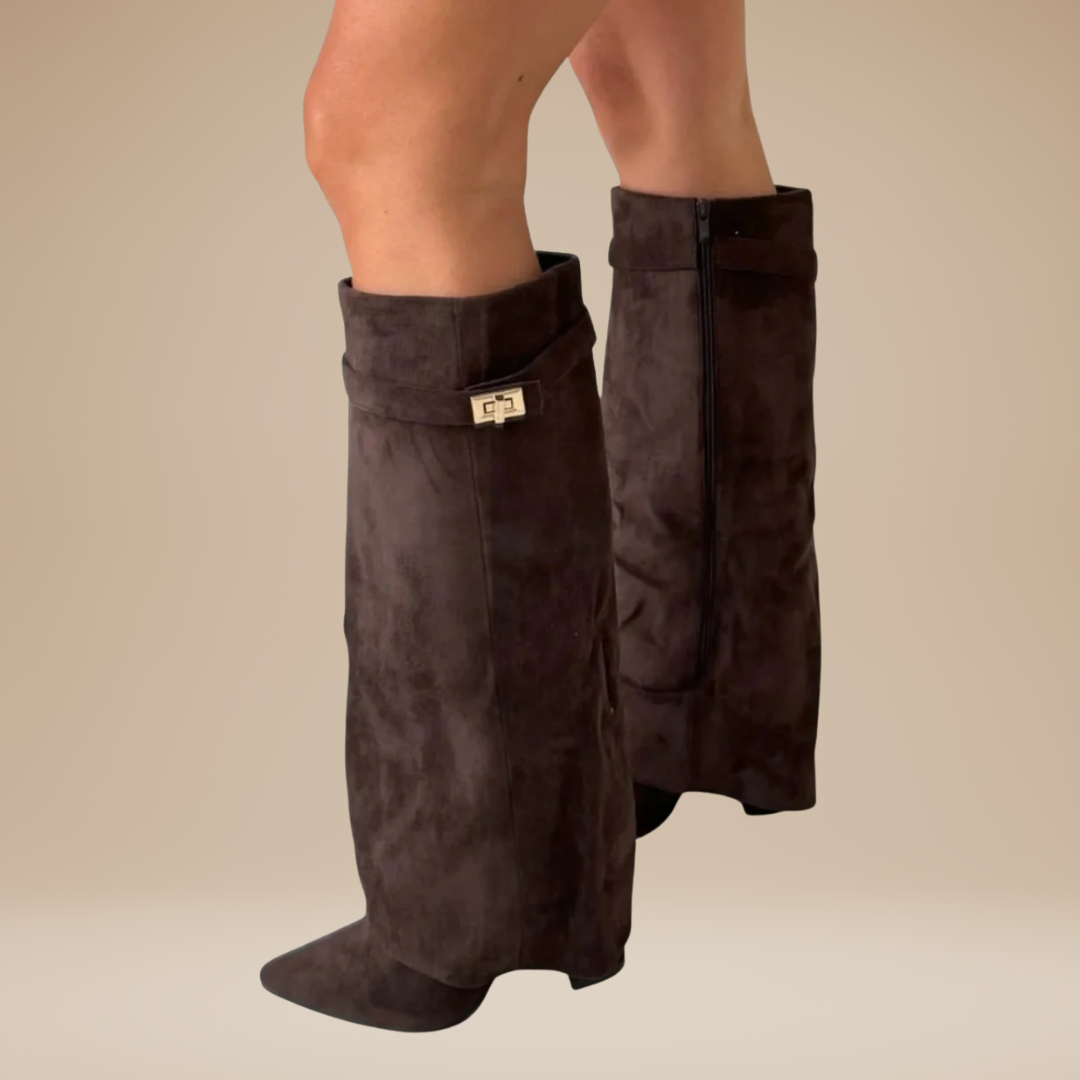 Andrea | Stivali Donna al Ginocchio Profilo Slanciato Elegante