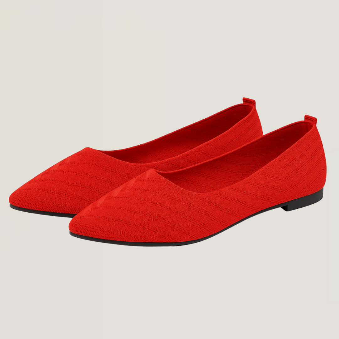 Arianna | Ballerine a Punta in Maglia