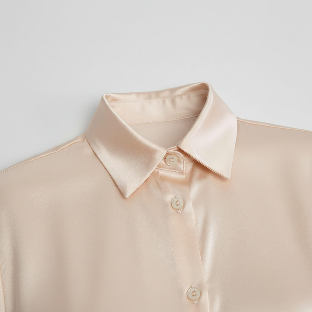 Camicia Donna Elegante in Tessuto Satinato