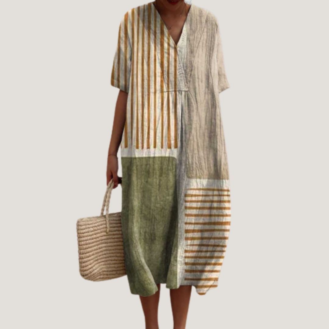 Liliana | Abito Comodo con Stile Naturale