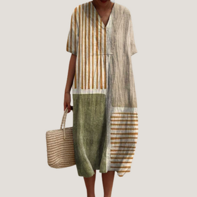 Liliana | Abito Comodo con Stile Naturale