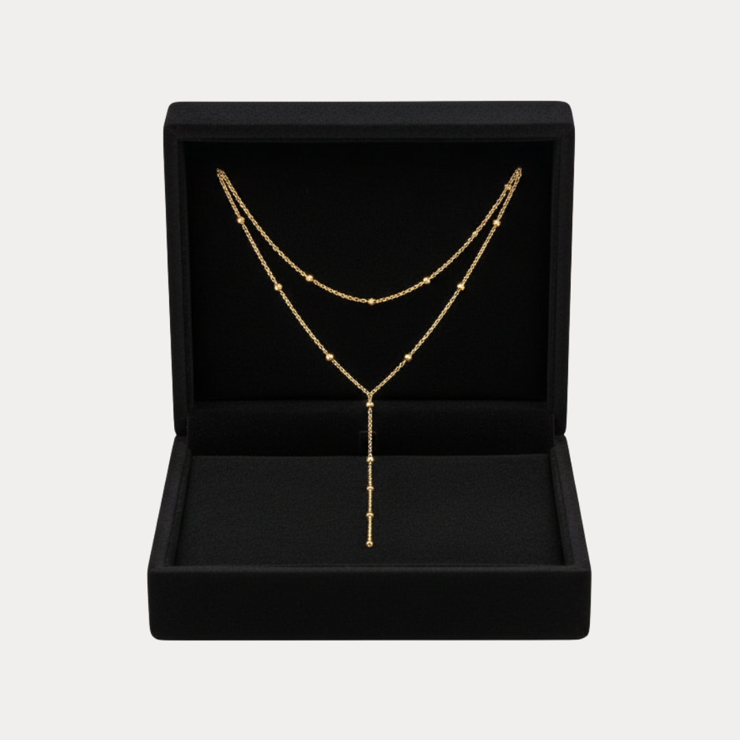 Elenea | Collana Donna a Doppio Filo dal Design Delicato