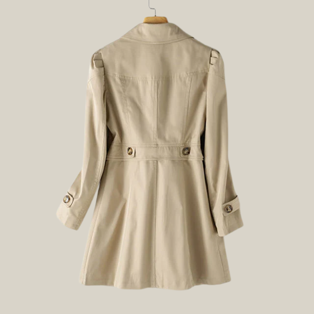 Valentina | Trench Classico con Colletto Revers