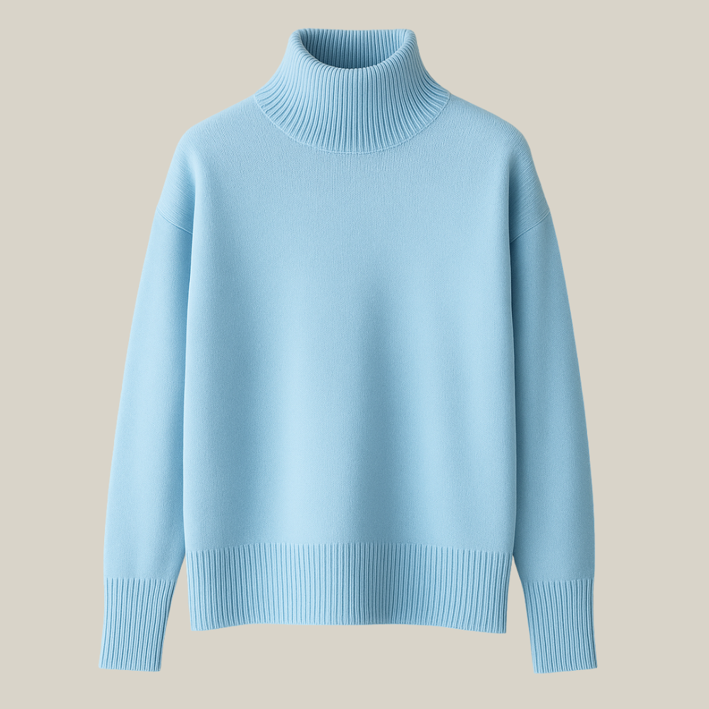 Marcella | Maglione Collo Alto Raffinato
